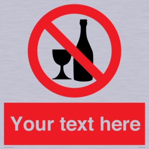 Custom prohibition no alcohol